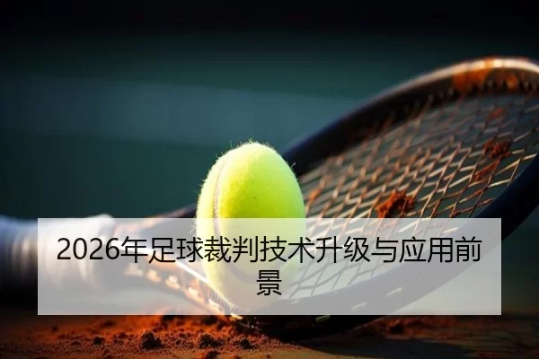 2026年足球裁判技术升级与应用前景